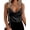 Black, variant on Women's Cowl Neck Satin Camisole Sleeveless Sexy Spaghetti Strap Silk Cami Backless Tank Tops Halter Basic Tank Shirts