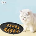 thumbnail image 2 of Large Stainless Dog Bowls with Rubber Bottom 2PCS Pet Cat Daily Necessities Fish Bone Slow Food Slow Food Slow Food Silicone Pet Food Mat Puppy Puzzles for Small Dogs, 2 of 4