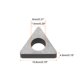 thumbnail image 2 of 4uds Carburo Inserto Asiento Cuña MT2204 Torneado Herramienta Accesorios Rosca Cuña Asientos para CNC Torno Torneado Herramienta Soporte, Plateado Tono Unique Bargains herramientas de torneado de torno, 2 of 7