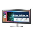 thumbnail image 2 of Dell P3421W - LED monitor - curved - 34.14" - 3440 x 1440 WQHD @ 60 Hz - IPS - 300 cd/m�� - 1000:1 - 5 ms - HDMI, DisplayPort, USB-C - black - with 3 years Advanced Exchange Basic Warranty - for Latitude 5320, 5520; XPS 13 9310, 15 9510, 2 of 4