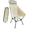 thumbnail image 2 of Accesorios para sillas de camping plegables, muebles, sillas de viaje portátiles. Blanco, 2 of 9