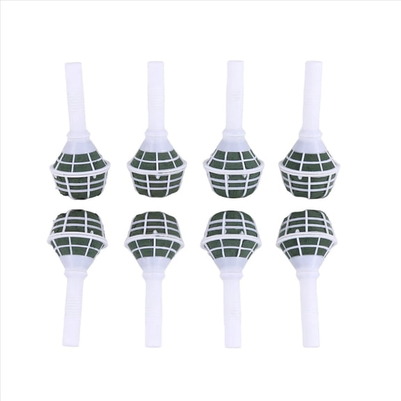 8 Pack Foam Floral Handle Bouquet Holder Flower Bouquet Holder for Flower Arrangement Wedding Bouquet Supplies