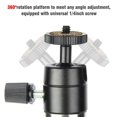 thumbnail image 3 of Cateissary Professional DSLR Camera Monopod Rotatable Sliding Photo Rail Aluminum Supporting Photography Alloy Rod Equipment Cámaras de vídeo, 3 of 6