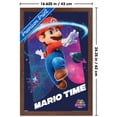 thumbnail image 3 of Nintendo The Super Mario Galaxy Movie (2026) - Mario Time Wall Poster, 14.725" x 22.375" Framed, 3 of 5