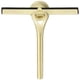 thumbnail image 1 of Escobilla de goma multiusos para puertas de ducha, baño, color dorado, 1 pieza, acero inoxidable, brillo sin rayas, diseño ergonómico, acción de secado rápido, uso en interiores y exteriores, latón, 1 of 5