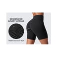 thumbnail image 4 of CRZ YOGA Secretsculpt Butterlift Biker Shorts 6" No Front Seam Womens Workout Scrunch Butt, 4 of 7