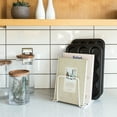 thumbnail image 5 of Better Houseware 4-Section Medium Vertical Organizer, White, 1493, 5 of 6