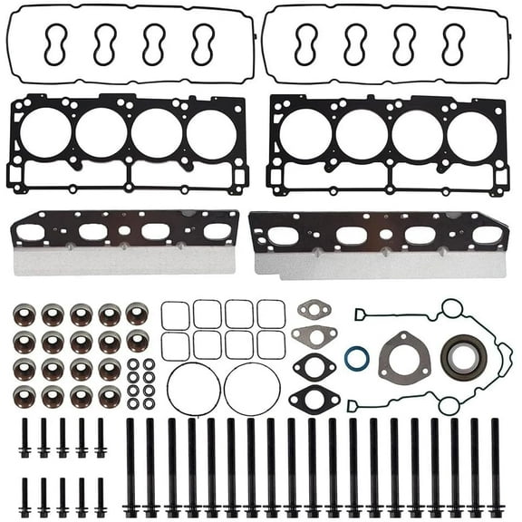 Full Cylinder Head Gasket Set Bolts For Jeep Chrysler 300 Dodge Challenger Charger Ram 1500 5.7L V8 2009-2020