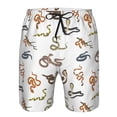 thumbnail image 4 of Naloa Snake Men's Beach Shorts, Surfing shorts, Swim trunks, Quick Dry Swim Trunks for Surfing Beach Fun - Medium, 4 of 9