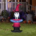 thumbnail image 2 of 4 ft. Airblown Inflatable Shock The Nightmare Before Christmas Yard Decoration, 2 of 2