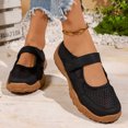 thumbnail image 6 of Pandaie Sneakers for Women Comfortable Business Casual Tennis Shoes Lightweight Slip on Footwear Women's Fashion Retro Sneakers (Black,6.5), 6 of 7