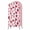 Pink, variant on Red Pink Strawberry Wedding Arch Cover, Stretchy Spandex Arch Backdrop Stand Covers 4 FT, Lovely Summer Spring Fruit Round Top Arched Backdrop Cover for Birthday Party Ceremony Baby Shower Event