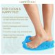 thumbnail image 3 of Masajeador de pies con ducha - Mejora la circulación de los pies y reduce el dolor de pies - Calma los pies cansados ​​y doloridos y frota los pies limpios - Antideslizante con ventosas Sincero Electrónica, 3 of 5