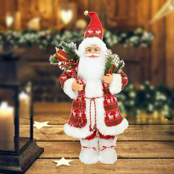Muñeco de peluche Santa Claus Sunnimix Estatuas coleccionables
