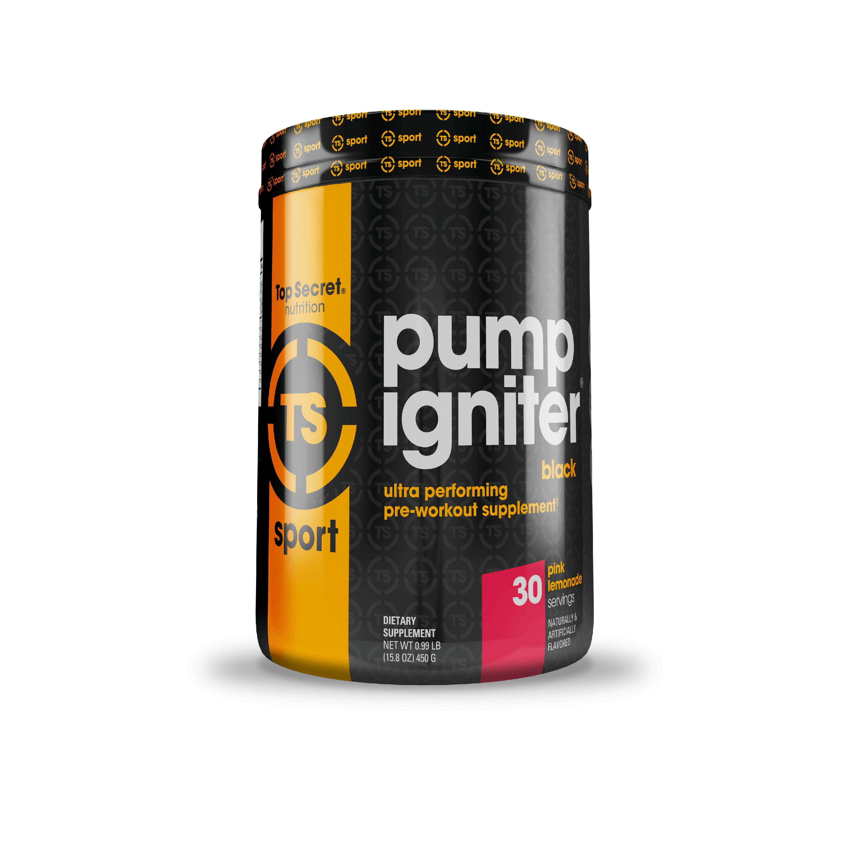 Top Secret Nutrition Pump Igniter Pre Workout Powder Pink Lemonade 30 Servings Walmart Com Walmart Com