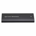 thumbnail image 3 of Carcasa para disco duro SATA M.2 de alta velocidad de 5 Gbps, carcasa externa para SSD SATA USB C sin herramientas para Windows, OS X y Linux, 3 of 5