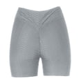 thumbnail image 3 of Gibobby Leggings cortos yoga mujer Pantalones de yoga para mujer Pantalones de entrenamiento de cintura alta Pantalones cortos deportivos casuales(Gris,XG), 3 of 4