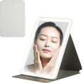 thumbnail image 1 of HELIAHOO Makeup Mirror Vanity Mirror with Lights, 180° Rotation Support Touch Screen with Waterproof Leather Case, Infinite Dimming, Portable USB Charging, One Touch Switch, Women Gift CJ915-79882, 1 of 9