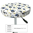 thumbnail image 4 of Bar Stool Covers Round, Tractor And Vehicle Bar Stool Cushion Covers Seat Cushion with Elastic Bands, Chairs Covers for Kitchen Dining Room 12-14 Inch, 4 of 7