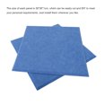 thumbnail image 4 of Paneles acústicos de fibra de poliéster, 30x30x1 cm, alta densidad, borde biselado, ideal para aislamiento acústico y decoración de paredes, 12 piezas, color azul., 4 of 6