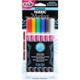 thumbnail image 1 of Tulip Opaque Fabric Markers 6/Pkg-Primary, 1 of 5