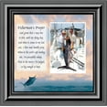 thumbnail image 4 of Deep Sea Fisherman's Prayer, Fisherman's Prayer, Fishing Gifts, Beach, Boating or Fishing Decor, Personalized Picture Frame, 10X10 9702, 4 of 6