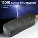 thumbnail image 3 of Protector contra sobretensiones Power Strip, impermeable, transparente, 3 enchufes, 3 of 6