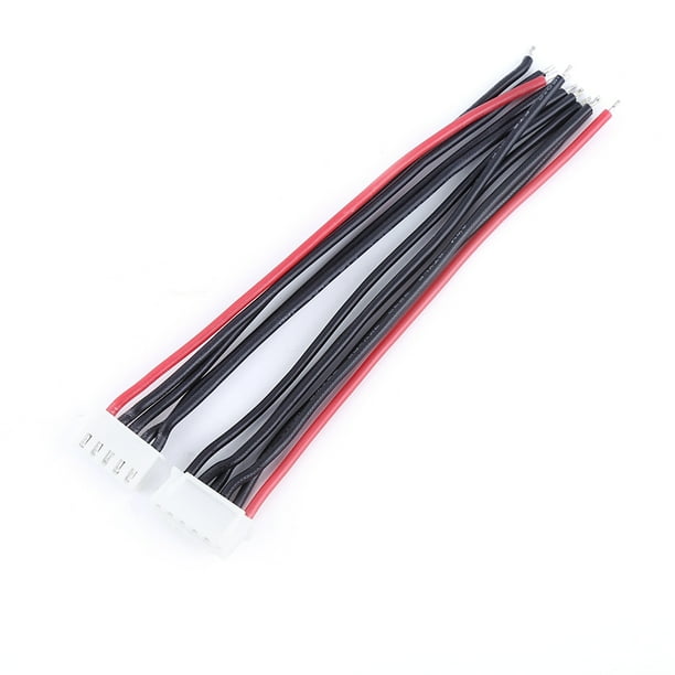 Balance Del Conector Del Conector, Balance Del Adaptador 10 PCS Balance Cable Del Cargador 22AWG 2-6S Balance Del Conector Del Cargador Para Los Enchufes Del Cargador IMAX Modelo