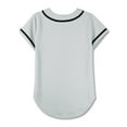 thumbnail image 5 of Ma Croix Womens Baseball Button Down Jersey Hip Hop Softball Athletic Short Sleeve Tee Sportswear, 5 of 6
