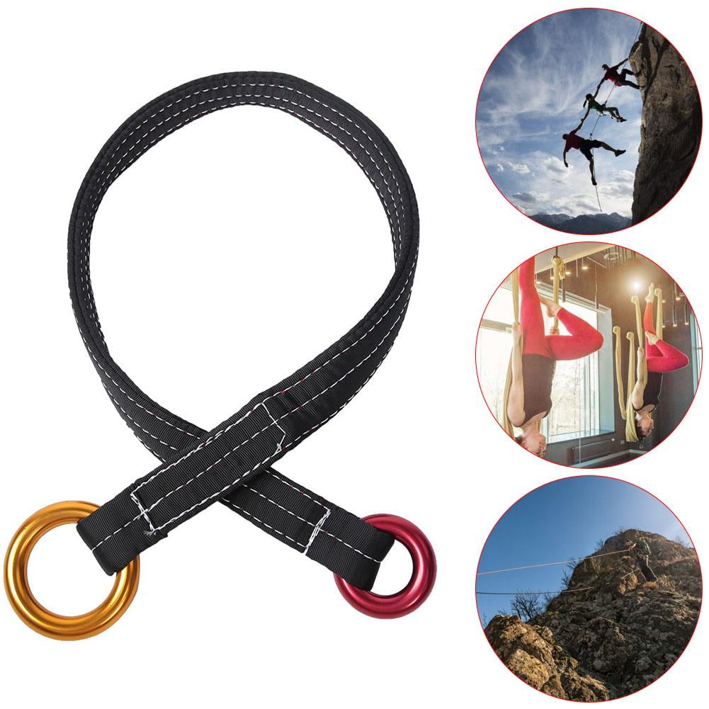 LYUMO 90CM Climbing Lanyard, Outdoor Climbing Tree Rescue Wire Lanyard