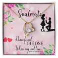 thumbnail image 4 of To My Girlfriend SoulMate Forever Necklace w Message Card, 4 of 7