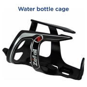 Zefal 6-Piece Bike Accessories Starter Pack 2.0 (Mini Hand Pump, Lock, Light Set, Bottle, Cage)