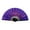 F, variant on Orangide 10 Inch Colorful Stripe Kung Fu Fan, Bamboo Dance Fan for Party, Music Festival, Stage Performance, Party Props and Decor