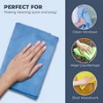 thumbnail image 4 of Jacent Microfiber Cleaning Cloths 3-Count (Pack of 10), 4 of 6