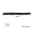 thumbnail image 2 of Raindrops 10Pcs Rubber Tubes for Yangqin Chinese Dulcimer Parts Black 40 x 0.3 x 0.3 in, 2 of 8