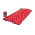 thumbnail image 2 of Klymit Sleeping Pad 06LIRD02D Insulated Static V Luxe; Inflatable; Manual Inflation Using Breath; V-Chamber Design; Red; 75D Polyester Fabric; 32 Ounce Weight; R-Value 5.5/ASTM 2.4, 2 of 9