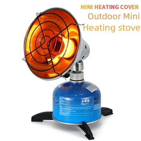 LAMIRO Mini Camping Tent Fishing Heater - Outdoor Mini Gas Heater (without Gas Bottle)