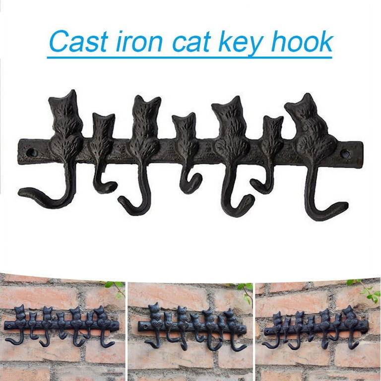 Decorative Cast Iron Wall Hook Rack - Our Cast Iron Hanger Can Be A Great  Addition To Your Home Décor. For Birthday 