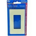 thumbnail image 2 of Leviton 80301-A 1-Gang Decora Wallplate Screwless, Almond, 20-Pack, 2 of 4