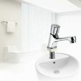 thumbnail image 3 of Chrome Faucet with Self-Closing Mechanism Time Delay Water-Saving Basin Sink Suitable for Kitchen and Bathroom Silver Finish_Perfect Gift, 3 of 5