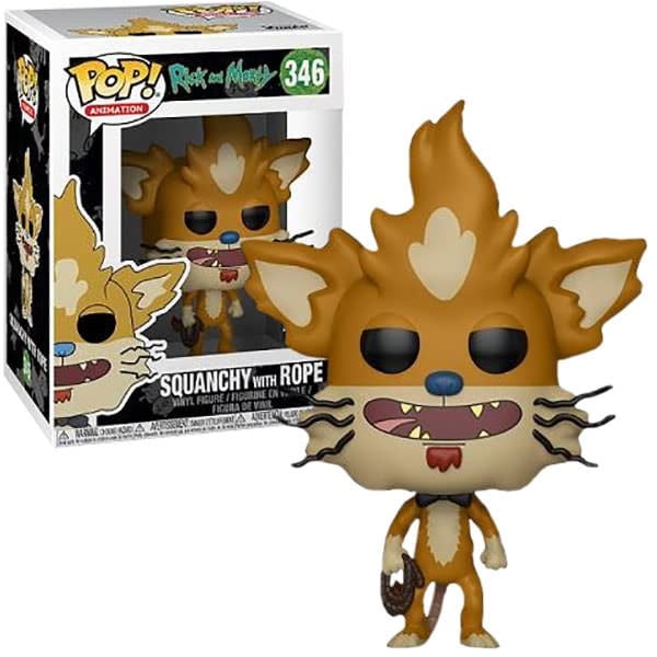 Funko Pop Rick and Morty: Figura Coleccionable Squanchy con Funko POP