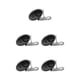 thumbnail image 2 of Llavero de seguridad Bearachild con alarma de emergencia sonido 140 dB color Negro, 2 of 6