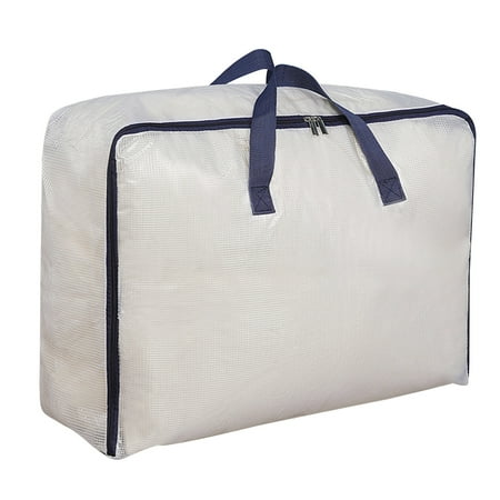 

2024 New in Clearance Transparent Quilt Storage Bag-Packing Bag-Moving Thickened Sorting Bag- Mesh Clip Cloth- Large Capacity Luggage Bag