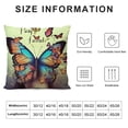 thumbnail image 5 of YINGXI Themed I Know is A Beautiful Place Because They Have My Colorful Decorative Throw Pillow Case for Home Living Room Decor,in Loving Memory of Gift 12x12in, 5 of 5