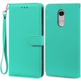 thumbnail image 1 of For Xiaomi Redmi Note 4 Case Note 4X Leather Flip Case For Xiaomi Redmi Note 4 Global Wallet for Xiaomi Redmi Note 4X Phone Case Sky Blue -Strap For Redmi Note 4X, 1 of 6