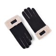 thumbnail image 2 of Guantes de motocicleta de gamuza gruesa y cálida para otoño/invierno, guantes acolchados C, 2 of 5