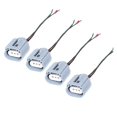 thumbnail image 1 of Conector de faro de cerámica de 4 Uds., enchufe precableado que reemplaza el adaptador de enchufe resistente fácil de instalar para enchufe hembra H13, 1 of 8