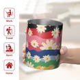 thumbnail image 5 of 12oz Coffee Tumblers Pioneer Flower Stainless Steel Vacuum Insulated Travel Tumbler Coffee Cups Mug with Lid and Straw with Cleaning Brush for Cold & Hot Drinks, 5 of 5