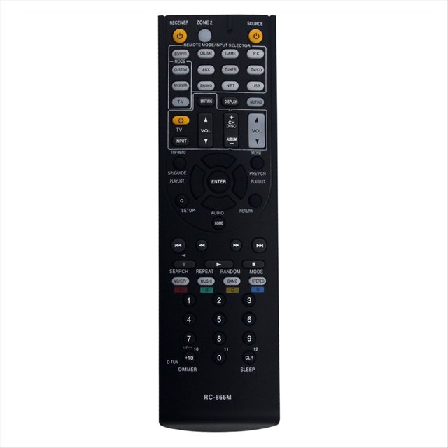 Reemplazo de Control Remoto RC-866M para Receptor AV RC866M TX-NR626 HT-RC560 RC-868M HT-S5300 HT-S6300 HT-S7300 HT-R391