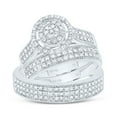 thumbnail image 3 of 14Kt White Gold 5/8Ctw Natural Diamond Nk Fashion Round Trio Set, Womens Size: 9 / Mens Size: 8.5, 3 of 3